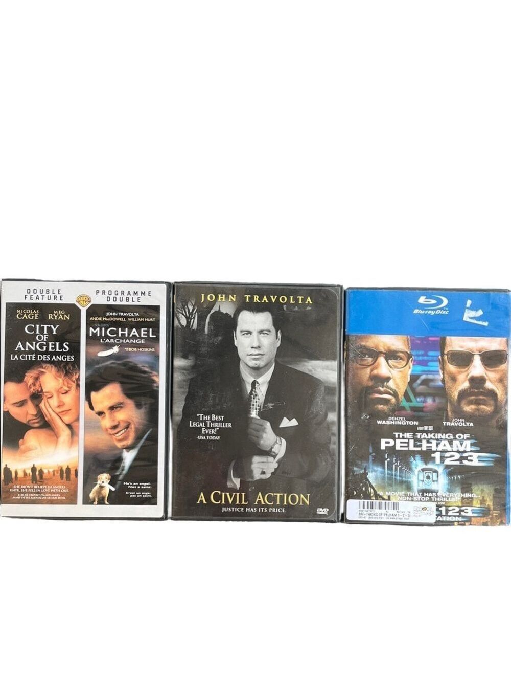 3 disc collection John Travolta